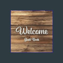 Read$$ 📚 Welcome!: Guest Book for Vacation Rental, Airbnb & VRBO Properties     Paperback – Septem