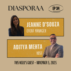Diasporaa 11-05-25 Weddings and Wanderlust: Jeanne D’Souza’s Cross-Continental Career