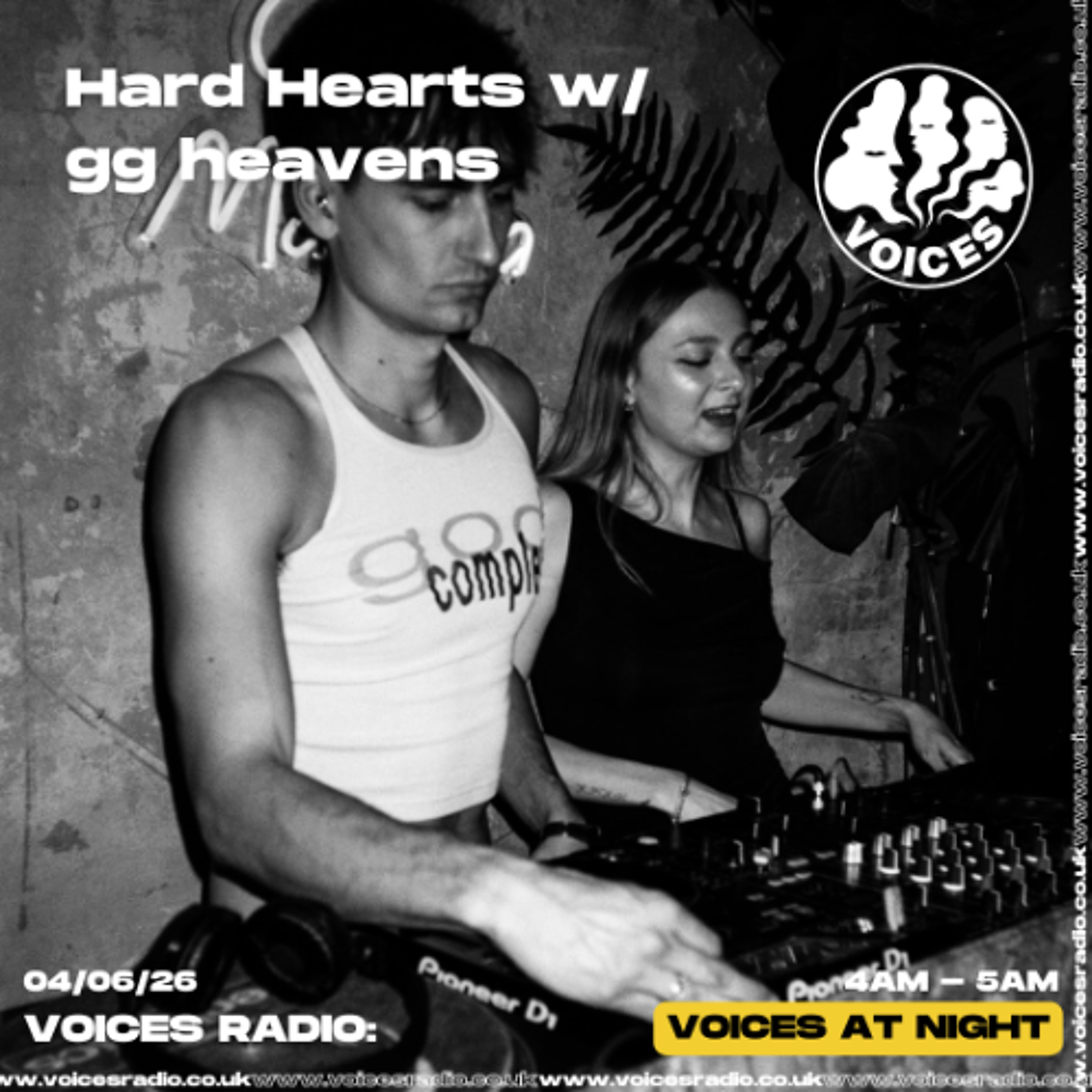 Hard Hearts w/ 2bodies & gg heavens 04/06/26 - Voices Radio episode artwork
