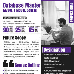 Database Master MySQL & MSSQL - Elysium Academy - Professional Course (தமிழ்)