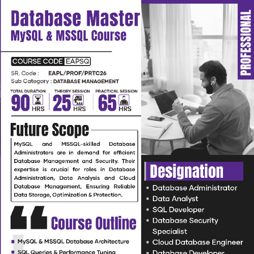 Database Master MySQL & MSSQL - Elysium Academy - Professional Course (தமிழ்)