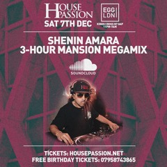 #HousePassion 3-hour Mega-Mix • Sat 7th Dec • Egg Kings Cross