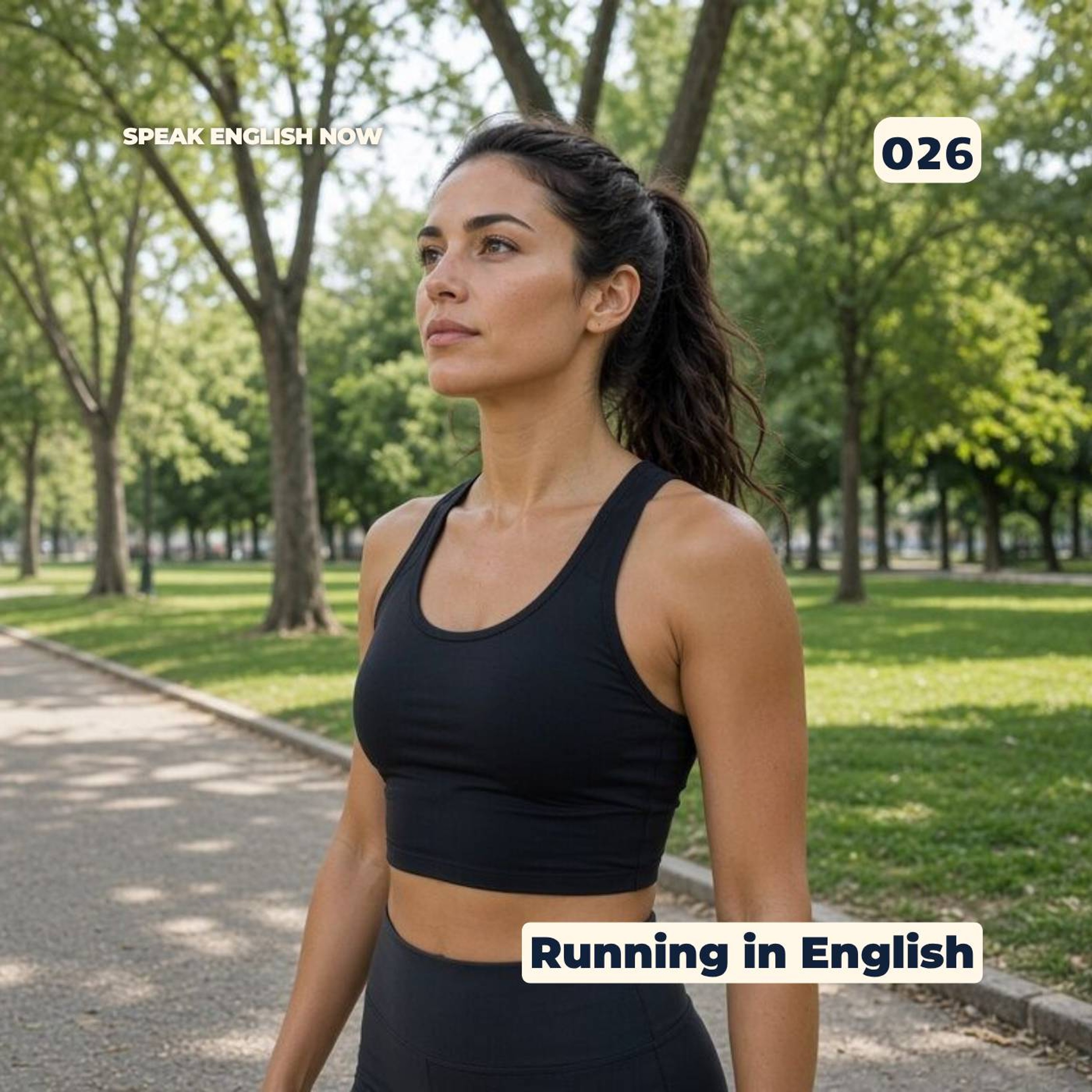 #026 Start Running or Jogging in English Speaking Practice episode artwork