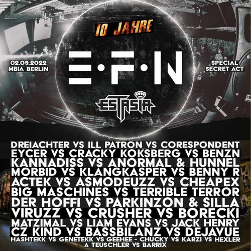 CheapeX@10 Jahre Ξ•F•N Mbia Berlin 02.09.22