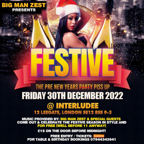 Big Man Zest & Terminal 4 live @ FESTIVE