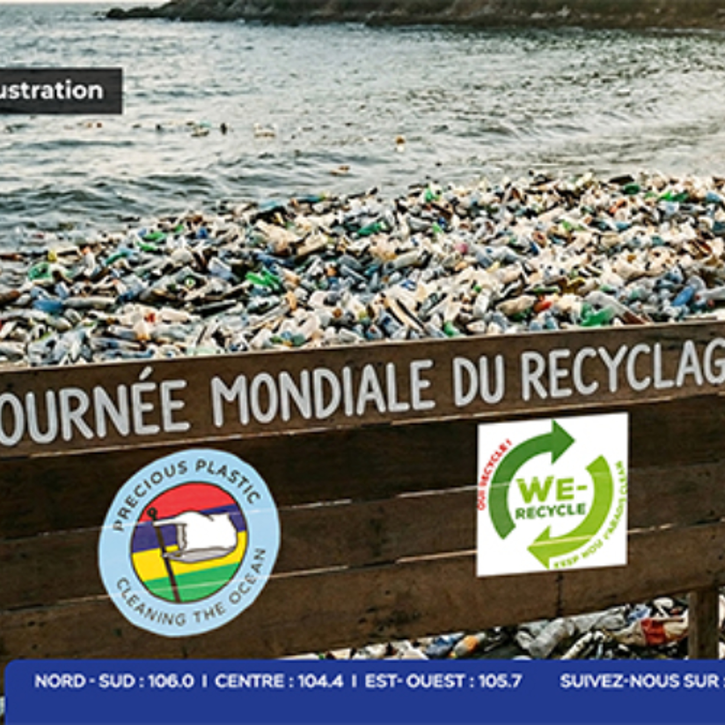 Journée mondiale du recyclage : « 8 millions de déchets plastiques dans les océans chaque jour, 1 million de bouteilles vendues par minute » episode artwork