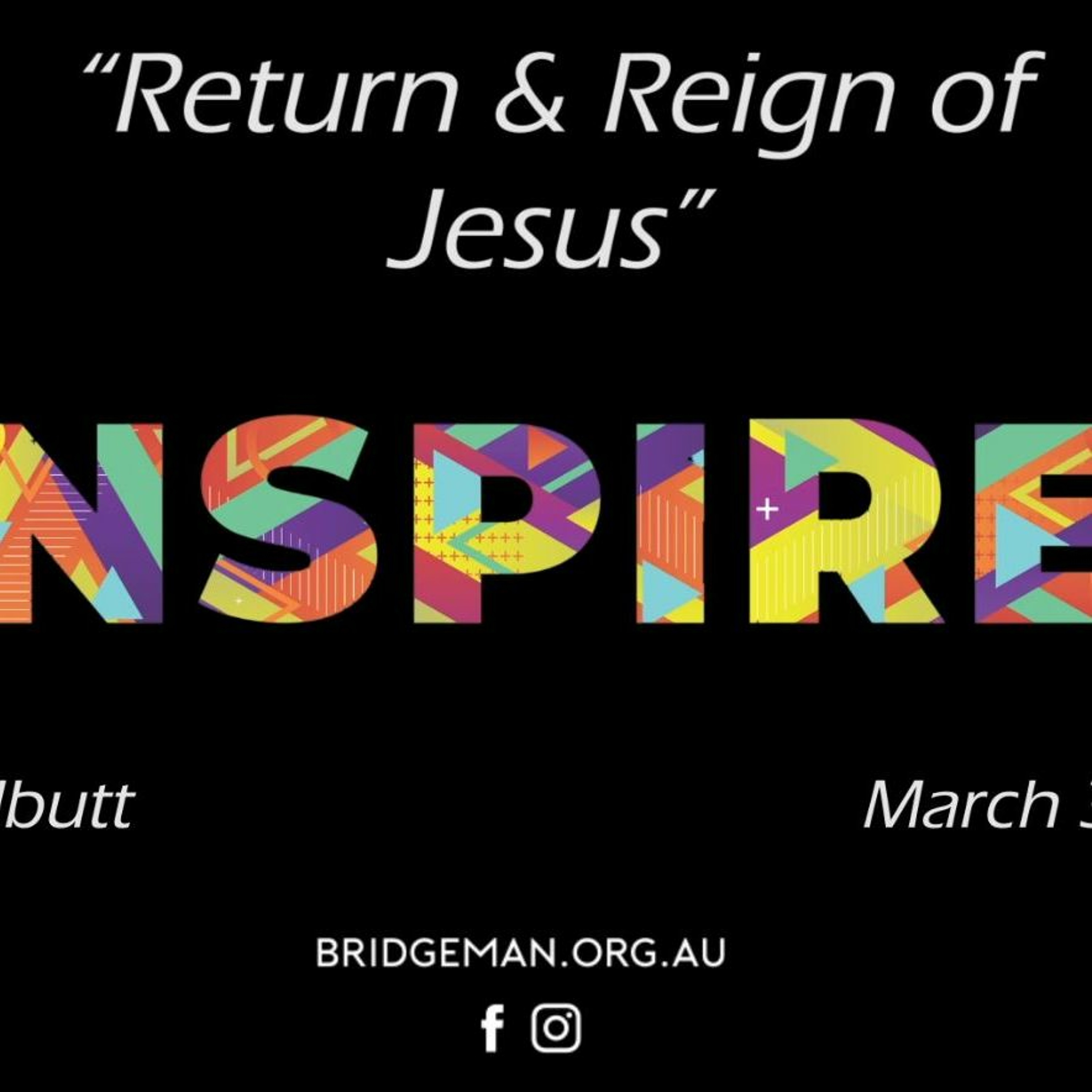 Return & Reign Of Jesus = Brian Allbutt episode artwork