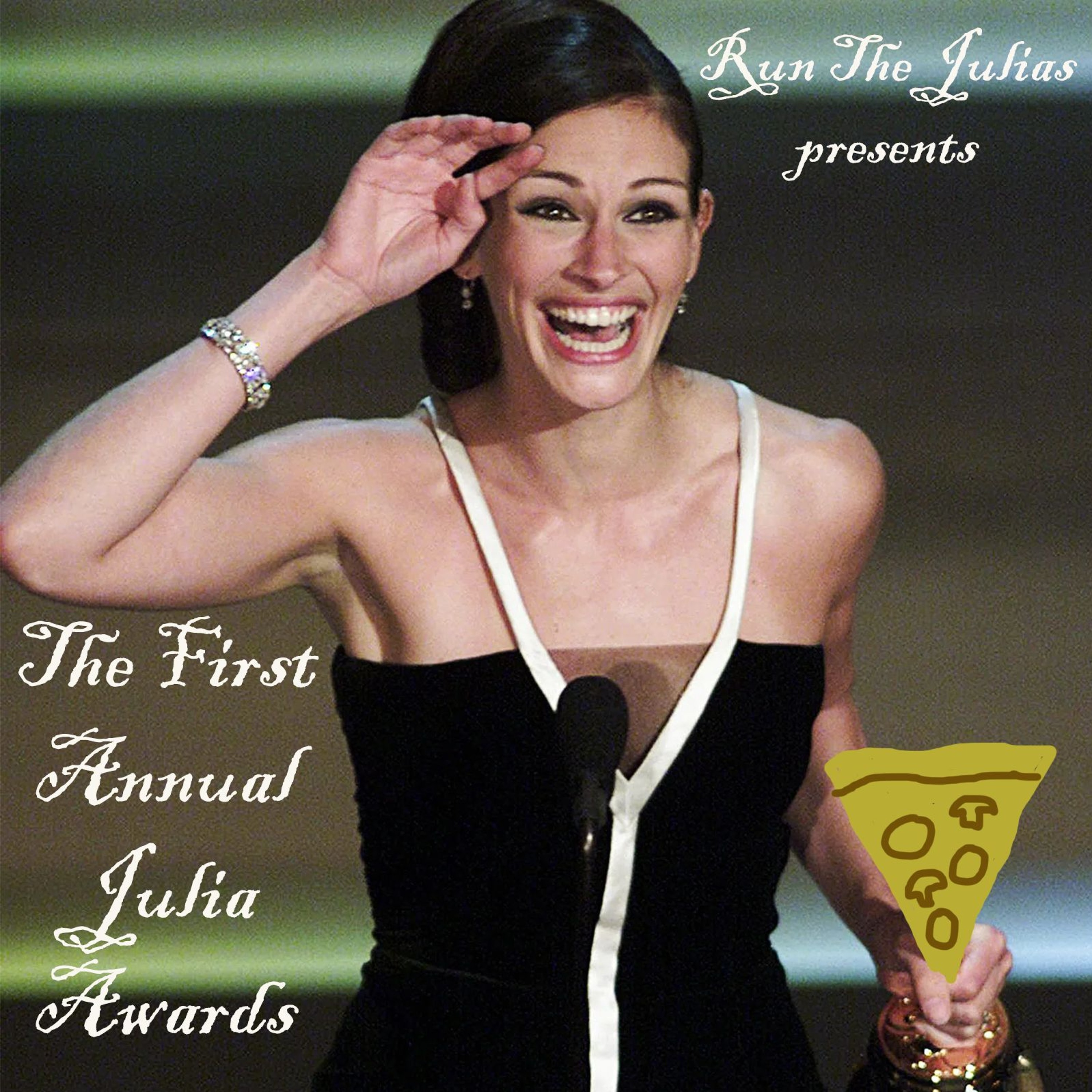 THE FIRST ANNUAL JULIA AWARDS aka The Golden Mystic Pizzas episode artwork