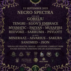 Sakura Dj set SHIN SEKAI- Necro Spectra sept.13.25