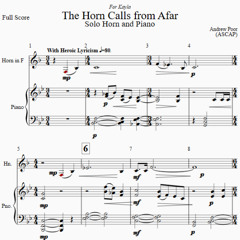 The Horn Calls from Afar 11-29-25