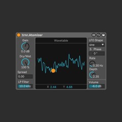 Atomizer - Subtle Sine Wave Scanning