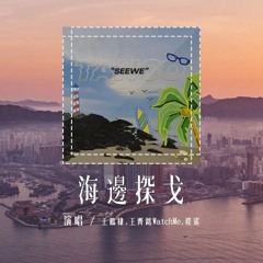 王鹤棣,王齐铭WatchMe,朴鲨 - 海边探戈「带你出去兜兜风然后一起去海边，海风吹乱你的头发让我亲吻你香肩」(4k Video)【動態歌詞/pīn yīn gē cí】#王鹤棣 #王齐铭Watch