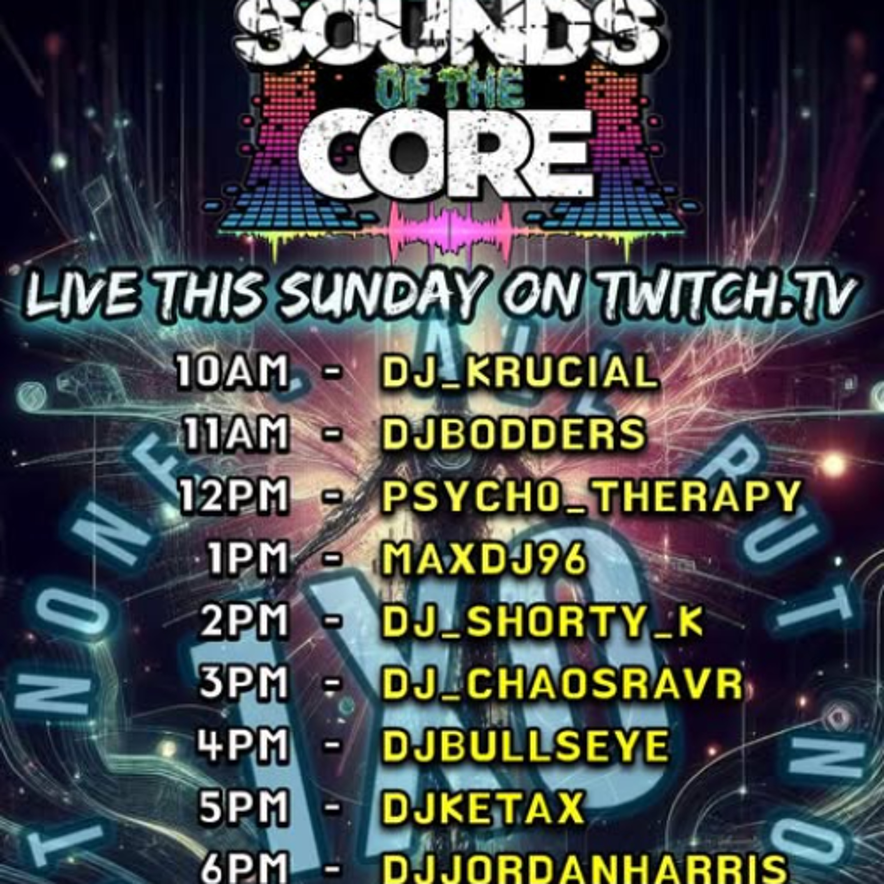Sounds of the Core 11.05.25 multigenre mix episode artwork