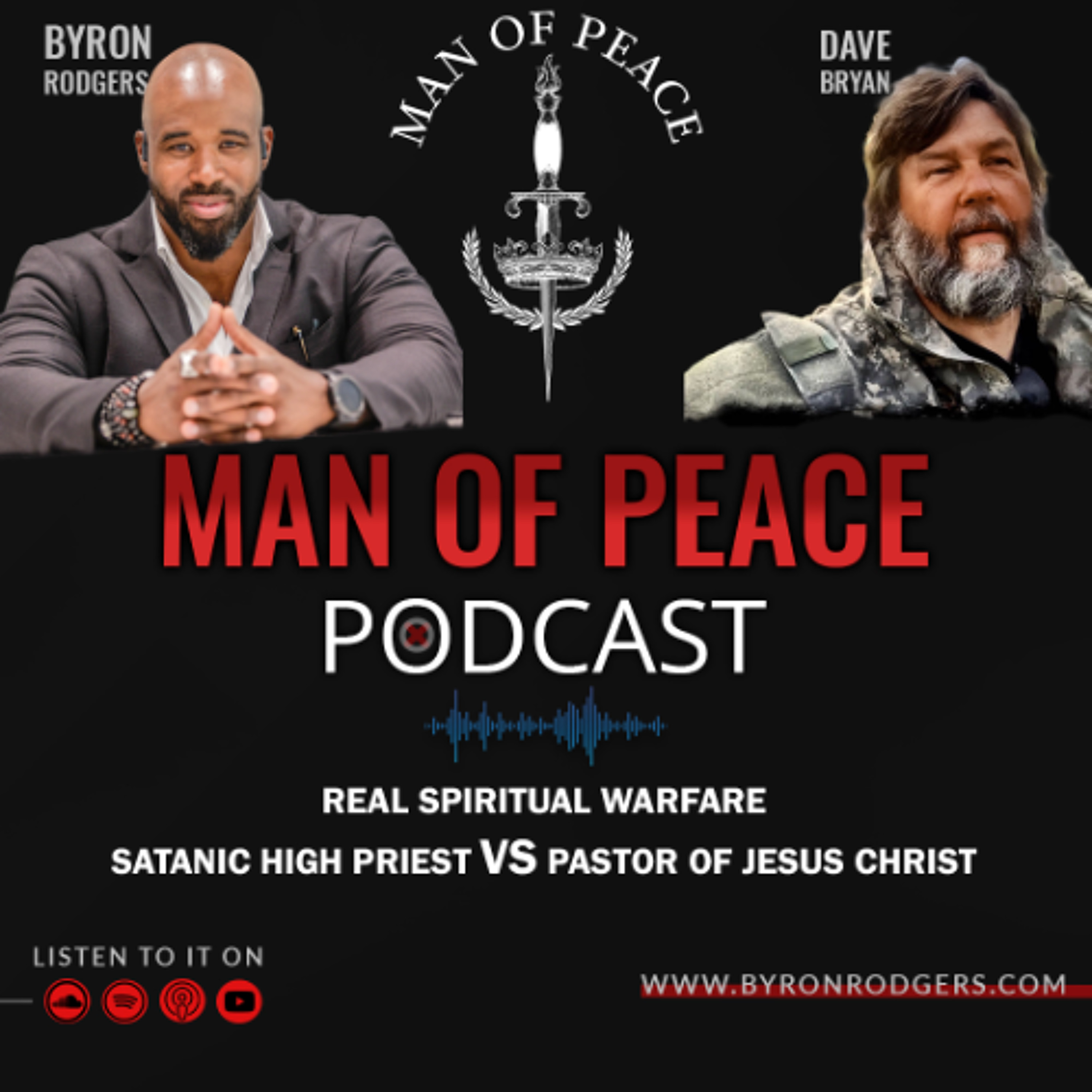 Satanic High Priest VS Pastor of Jesus Christ🎙️Man of Peace Podcast (EP 40)
