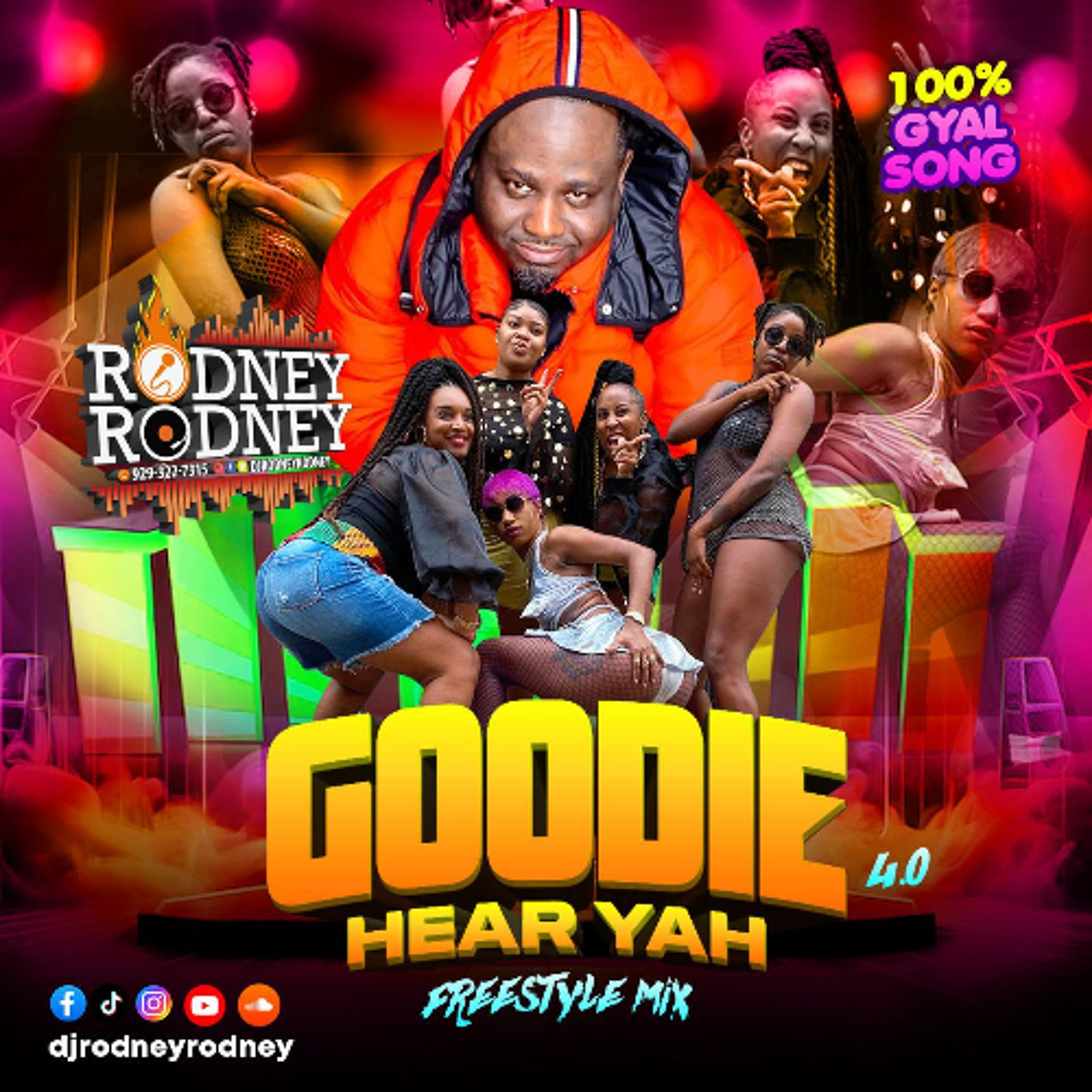 RODNEYRODNEY presents GOODIE HEAR YAH 4.0 FREESTYLE 100% GYAL SONG DANCEHALL MIX 2026 episode artwork