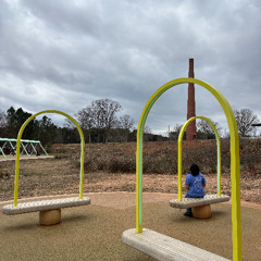 Daydreamer on a bench