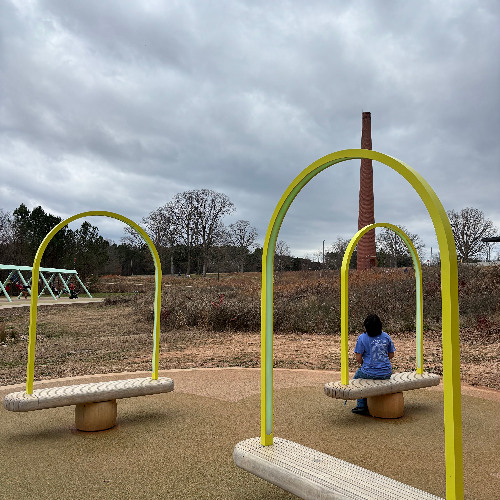 Daydreamer on a bench