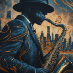 Saxophone Plays a Lazy Afternoon