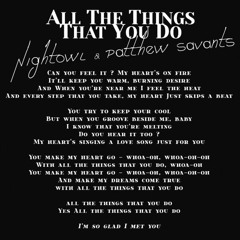 All The Things That You Do - Demo