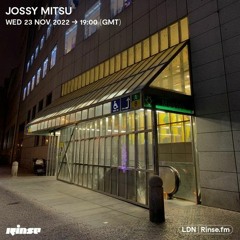 Timma T - Darnce Dun (Goosensei Remix) played by Jossy Mitsu on Rinse.fm - OUT NOW!