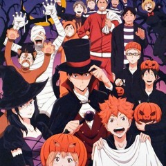 Haikyuu!! [手書きHQ!!] 烏野排球部で Mrs Pumpkin 合唱[Nico Nico Chorus]