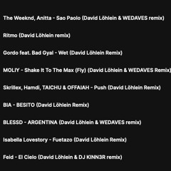 DAVID LÖHLEIN Verano Infinito Remixes EP [PROMO]