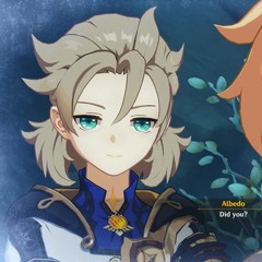 Cryo Albedo Fight Cutscene WITH TALKING/DIALOGUE (Just entire cutscene) - Genshin Impact