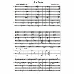 Pawel Strzelecki: 4. Finale [Symphony No. 12 for Orchestra "The Sudden Passage" (2024)].