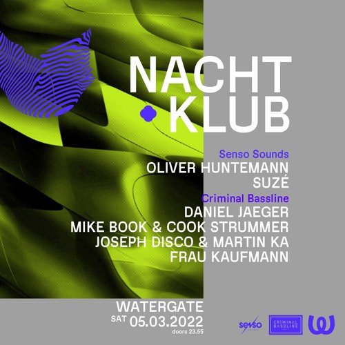 Frau Kaufmann - Criminal Bassline @ WATERGATE NACHTKLUB (05.03.22)