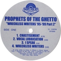 Prophets Of The Ghetto -  Vocal Lubrication - BUY VINYL NOW