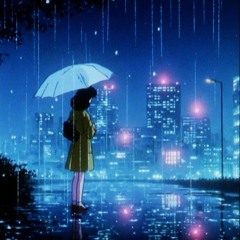 streetlights in a puddle