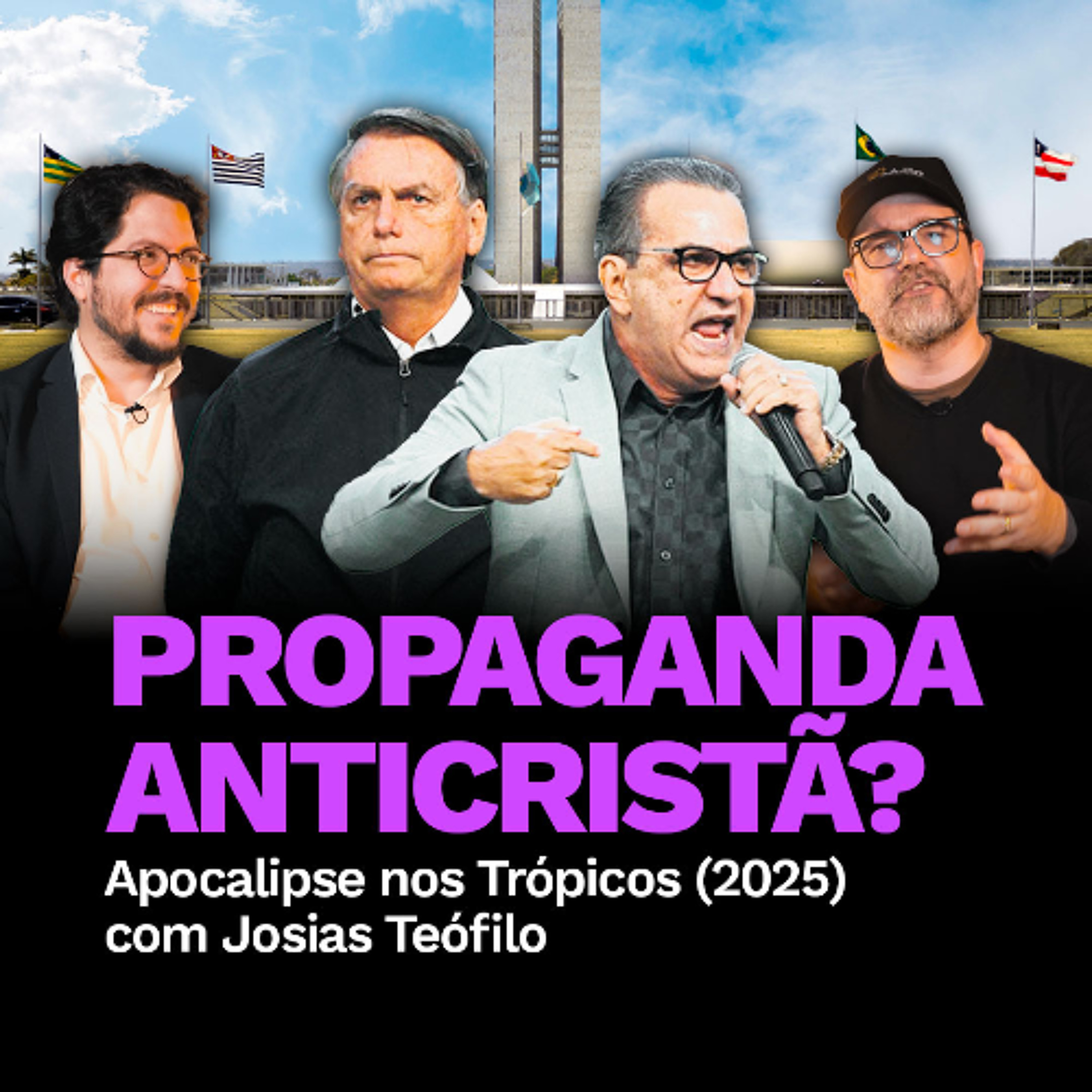 PROPAGANDA ANTICRISTÃ? | CINE 5º - Apocalipse nos Trópicos (2025) com Josias Teófilo episode artwork