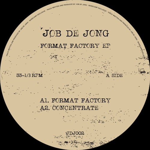 Job de Jong - Format Factory [JDJ002]