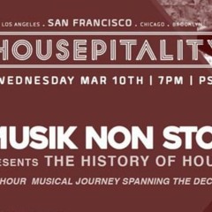 Musik Non Stop live Housepitality 3/10/2121