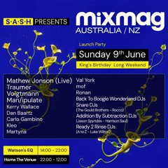 Carlo Gambino & Kleo - Live at S*A*S*H presents Mixmag Australia/NZ launch Party