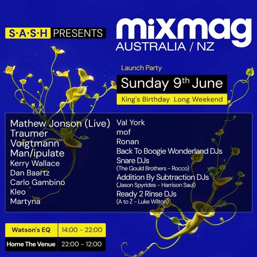 Carlo Gambino & Kleo - Live at S*A*S*H presents Mixmag Australia/NZ launch Party