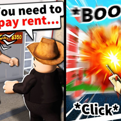 I asked Roblox noobs to pay rent... then blew up their homes with admin