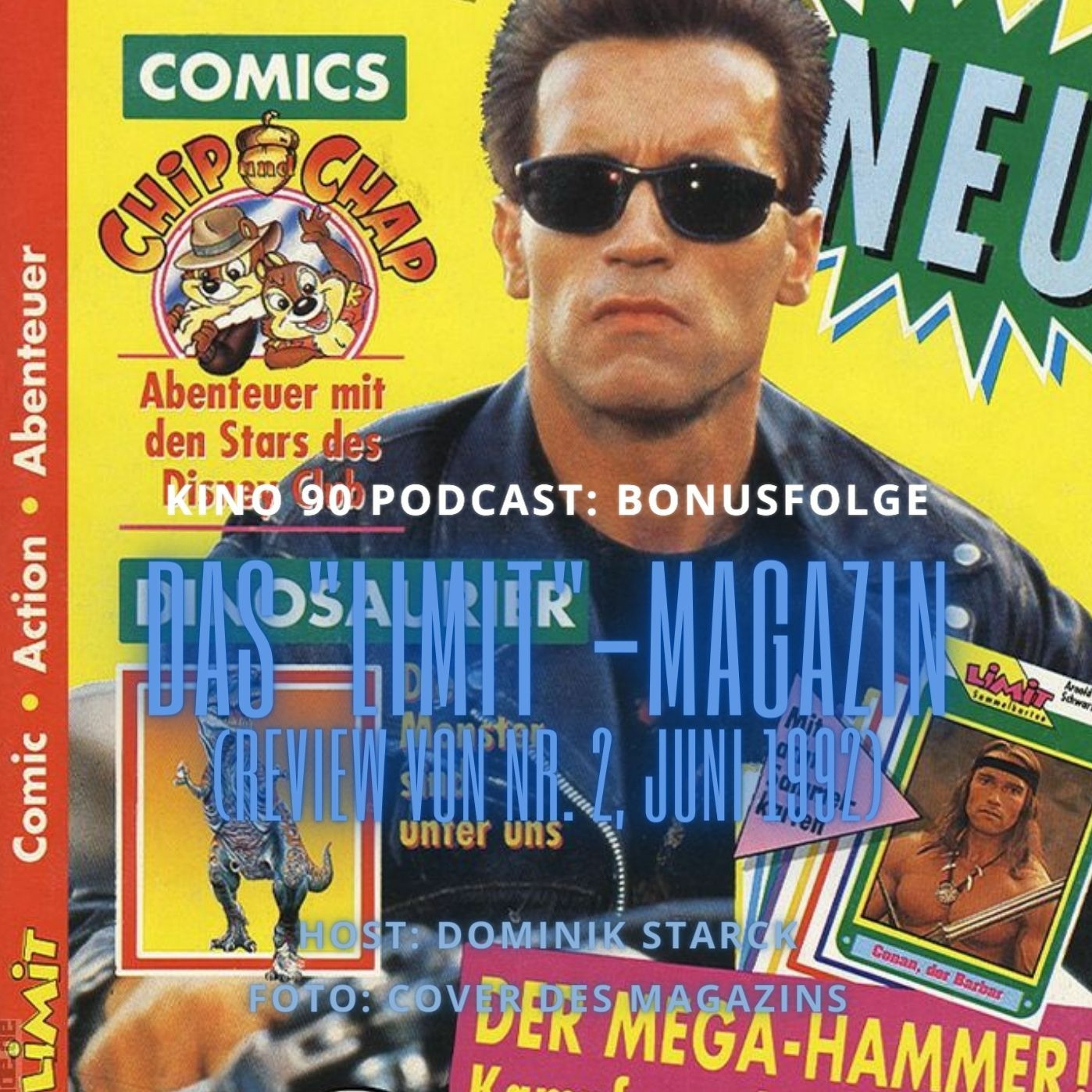 Bonusfolge: Limit (Review Nr. 2, Juni 1992 m. Disney, Schwarzenegger, Dinos uvm.) episode artwork