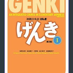 {PDF} ⚡ Genki Textbook Volume 1, 3rd edition (Genki (1)) (Multilingual Edition) PDF EBOOK DOWNLOAD