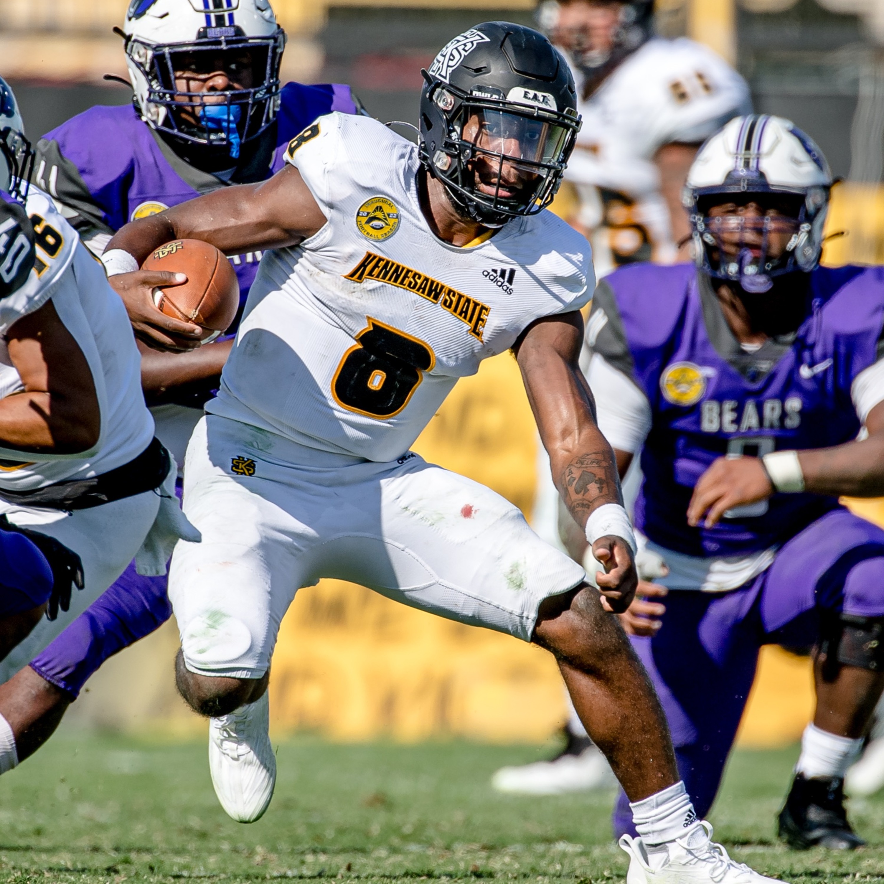 Xavier Shepherd finds the End zone for his 2nd Rushing Touchdown of the day vs Charleston Southern episode artwork