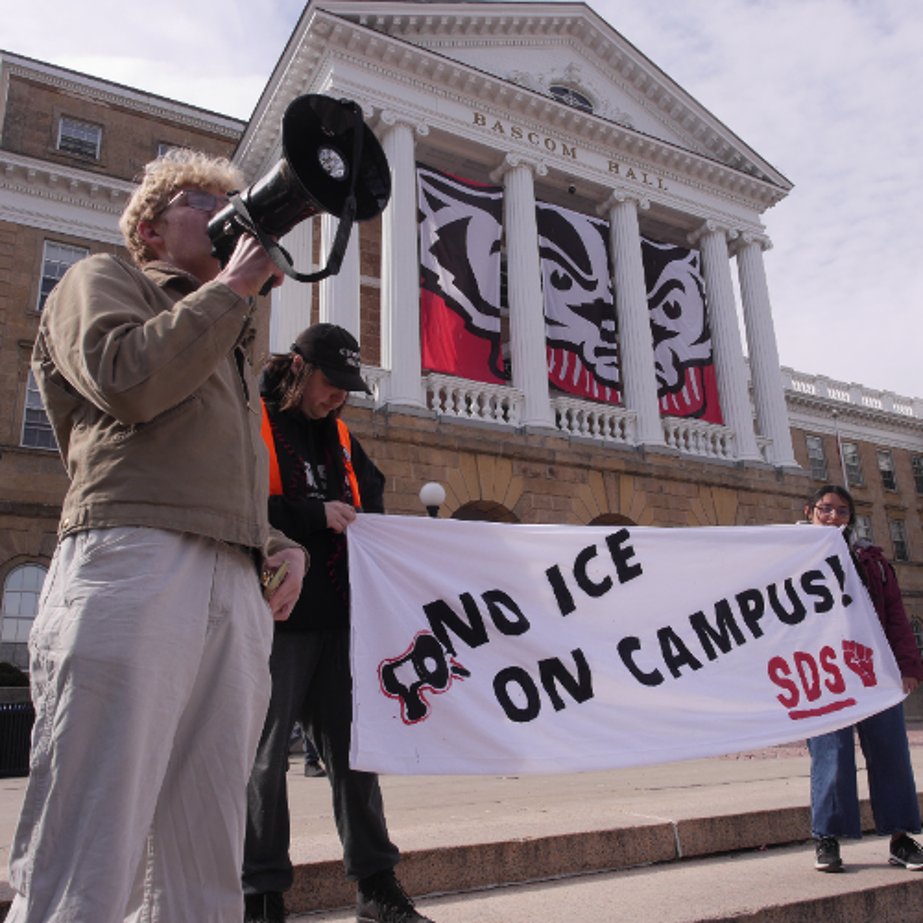 Protesters demand removal of UW-Madison Flock cameras
