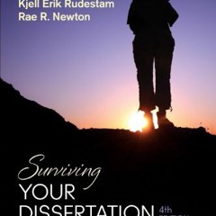 ✔️ Read Surviving Your Dissertation: A Comprehensive Guide to Content and Process by  Kjell Erik