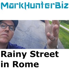 Rainy Street In Rome