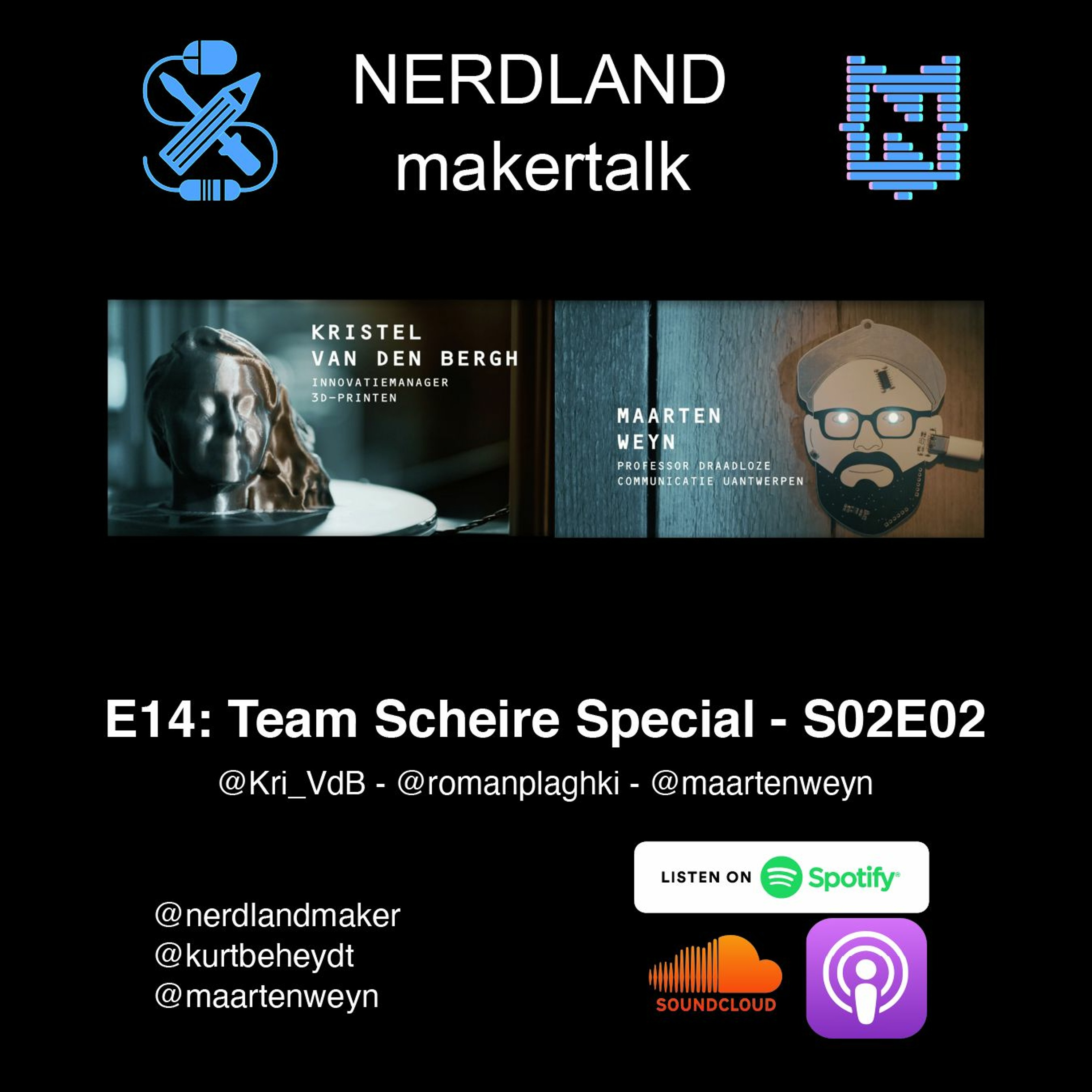 Nerdland Makertalk, podcast over makers