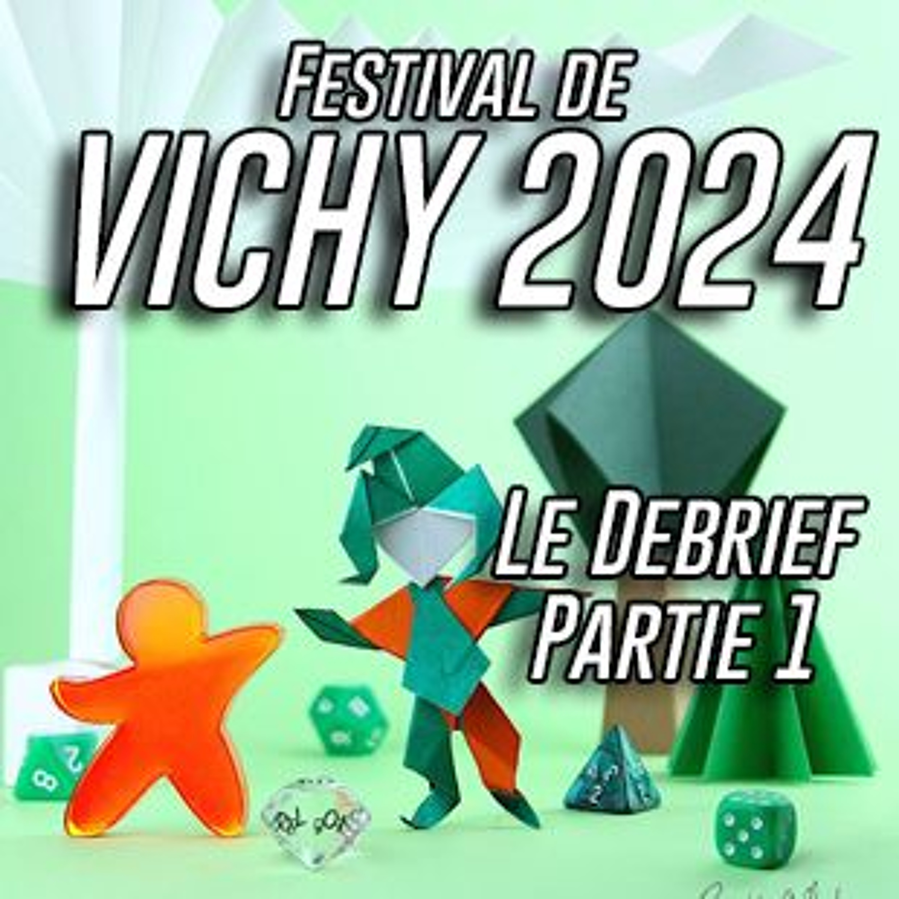 Debrief 1 Salon des jeux Vichy 2024: Toriki, Cachamot, Duck & Cover, Présages, Babylone, Happy mochi episode artwork