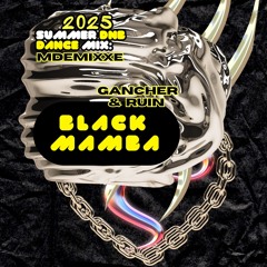 🔮✨🦖🔥🦕 MDEMIXXE 2025 SUMMER DNB + DANCE MIX | Gancher & Ruin - BLACK MAMBA 🔮