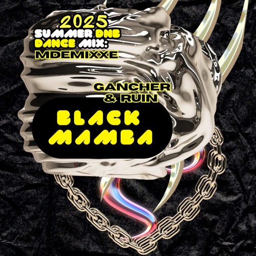 🔮✨🦖🔥🦕 MDEMIXXE 2025 SUMMER DNB + DANCE MIX | Gancher & Ruin - BLACK MAMBA 🔮