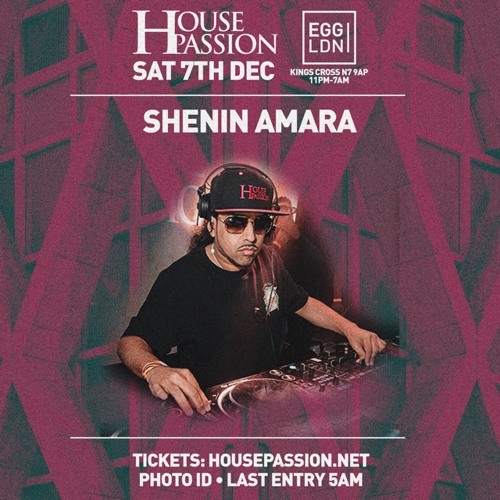 Shenin Amara set 3 LIVE SET #HousePassion 7/12/24 @ Egg LDN
