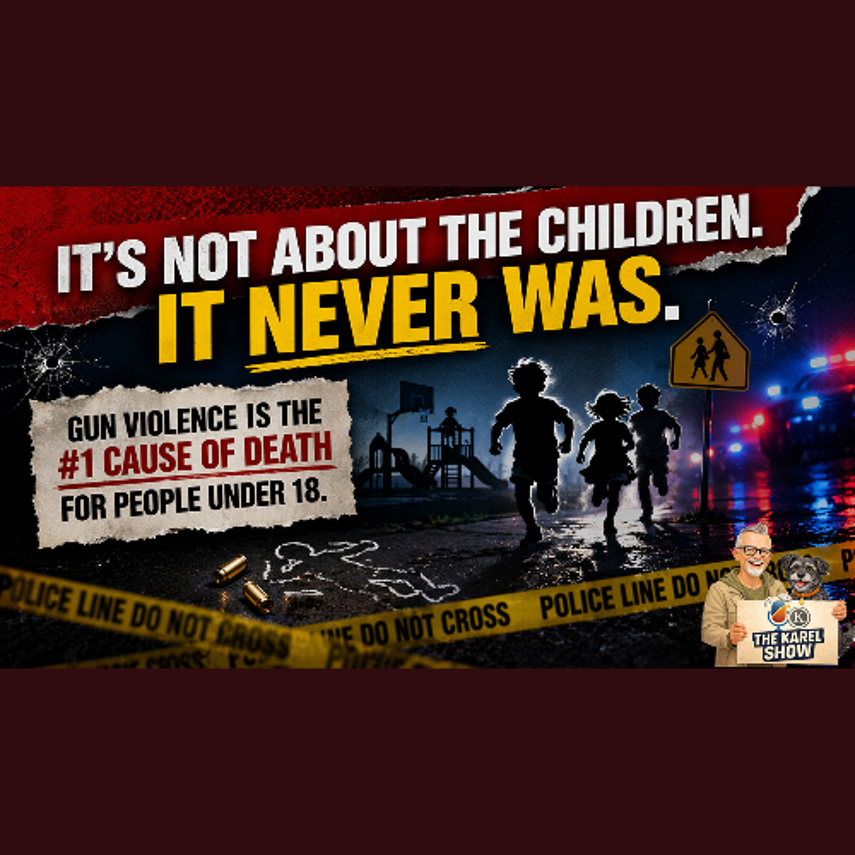 “It Was NEVER About The Children… America’s Moral Hypocrisy EXPOSED” episode artwork