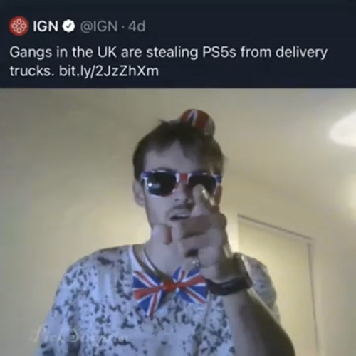 POV: British Man steals your PS5